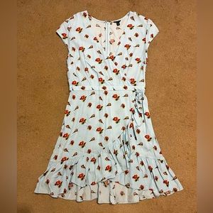 J. Crew Mercantile - Light Blue Floral Dress - Size 12